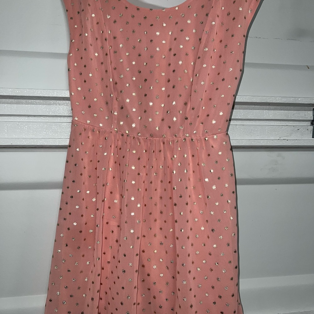 Pink Polka Dot Dress